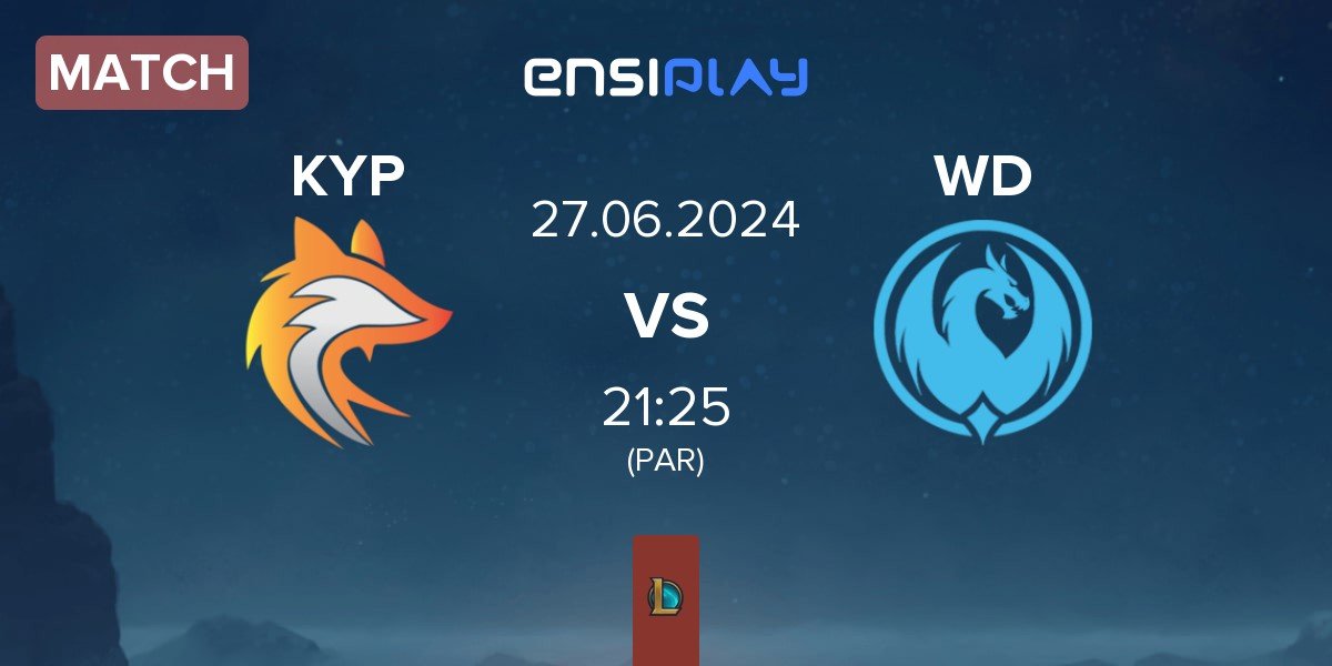 Match Keypulse Esports KYP vs White Dragons WD | 27.06