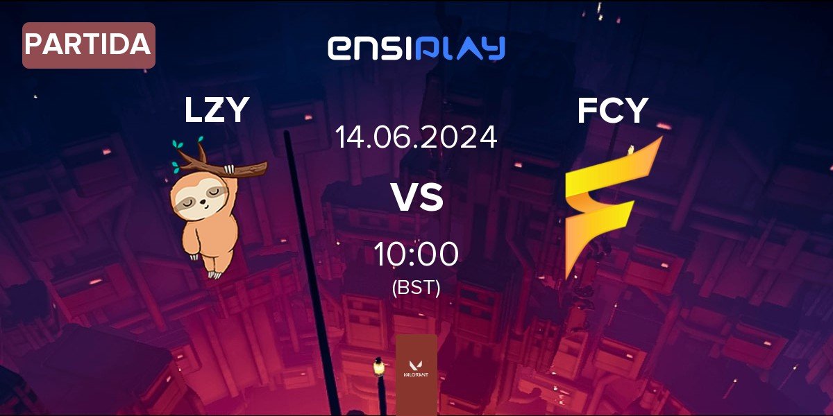 Partida LAZY LZY vs Fancy United Esports FCY | 14.06