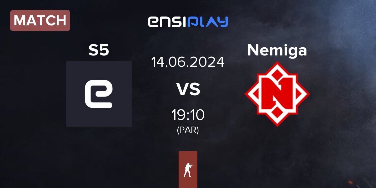 Match System 5 S5 vs Nemiga Gaming Nemiga | 14.06