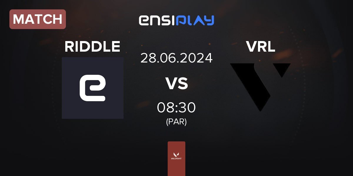 Match RIDDLE ORDER RIDDLE vs VARREL VRL | 28.06