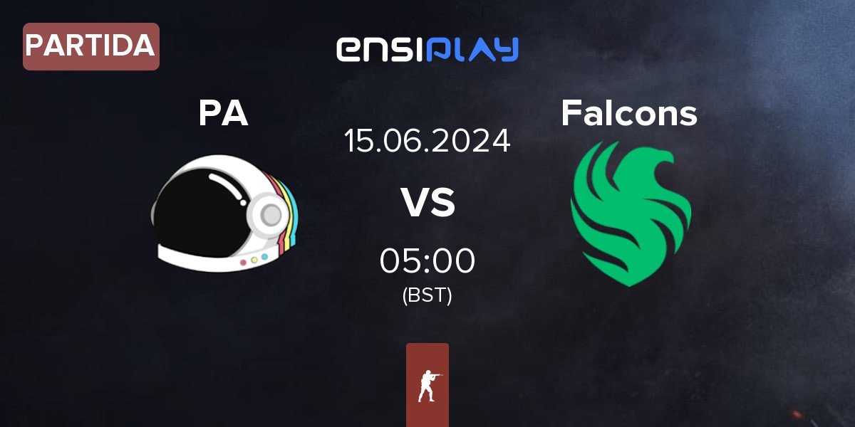 Partida Party Astronauts PA vs Team Falcons Falcons | 15.06