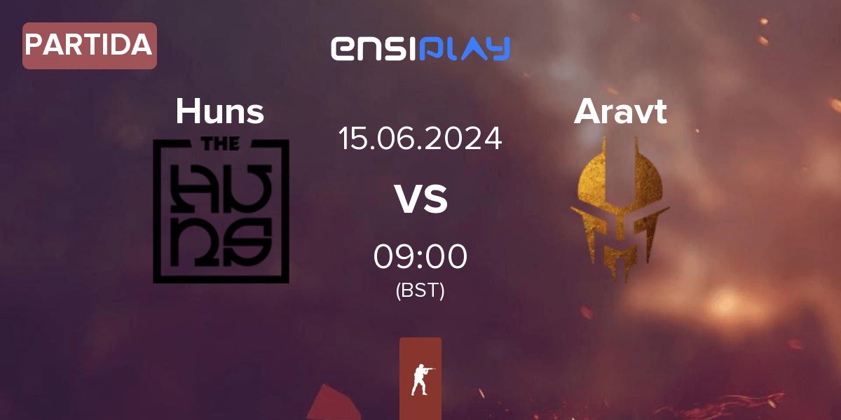 Partida The Huns Esports Huns vs Aravt | 15.06