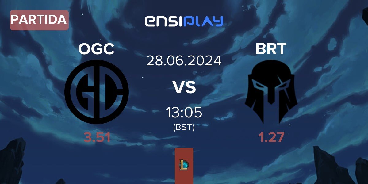 Partida OGC Esports OGC vs Team Brute BRT | 28.06