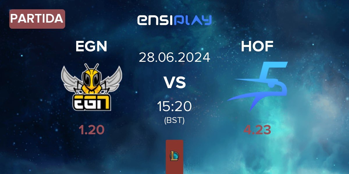 Partida EGN Esports EGN vs Hurricane of Feathers HOF | 28.06