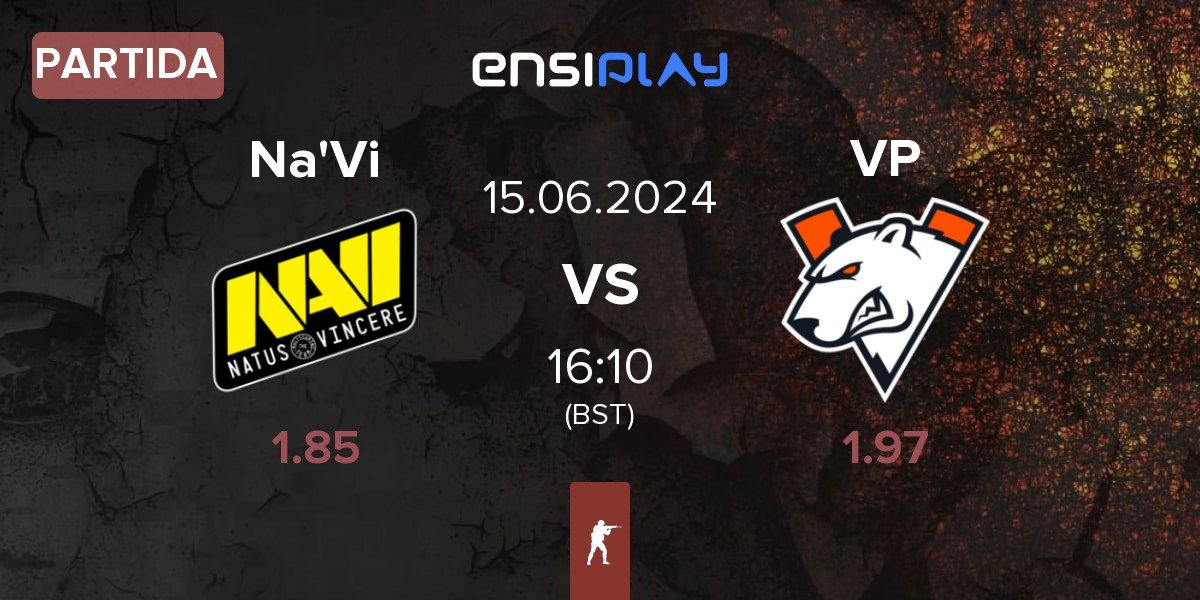 Partida Natus Vincere Na'Vi vs Virtus.Pro VP | 15.06