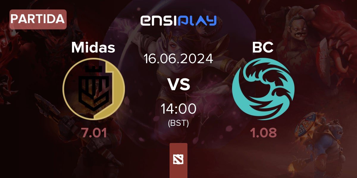 Partida Midas Club Midas vs beastcoast BC | 16.06