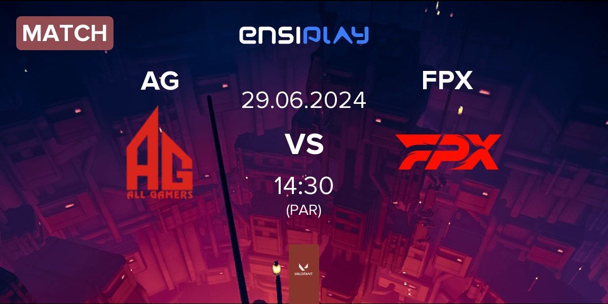 Match ALL GAMERS AG vs FunPlus Phoenix FPX | 29.06