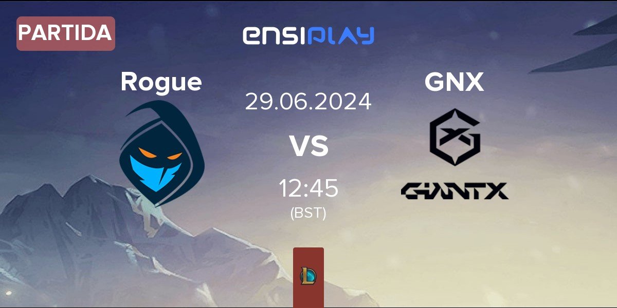 Partida Rogue vs GIANTX GNX | 29.06