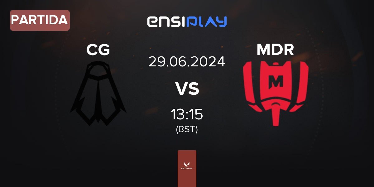 Partida Cicadas Gaming CG vs Mandatory MDR | 29.06