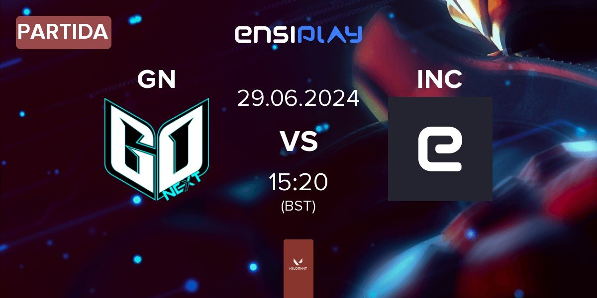 Partida GoNext Esports GN vs Incognito INC | 29.06