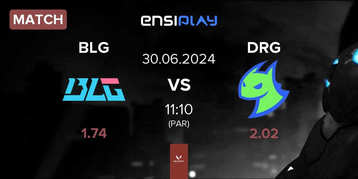 Match Bilibili Gaming BLG vs Dragon Ranger Gaming DRG | 30.06