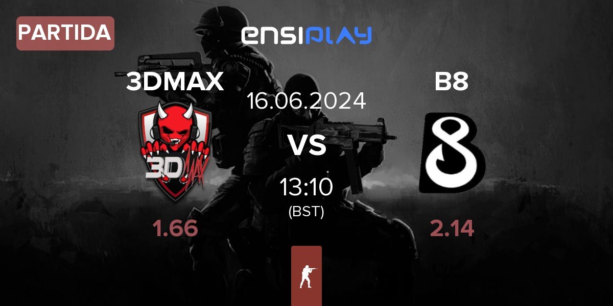 Partida 3DMAX vs B8 | 16.06