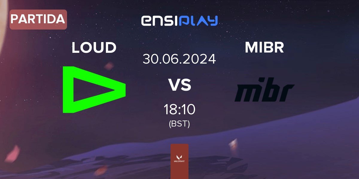 Partida LOUD vs Made in Brazil MIBR | 30.06