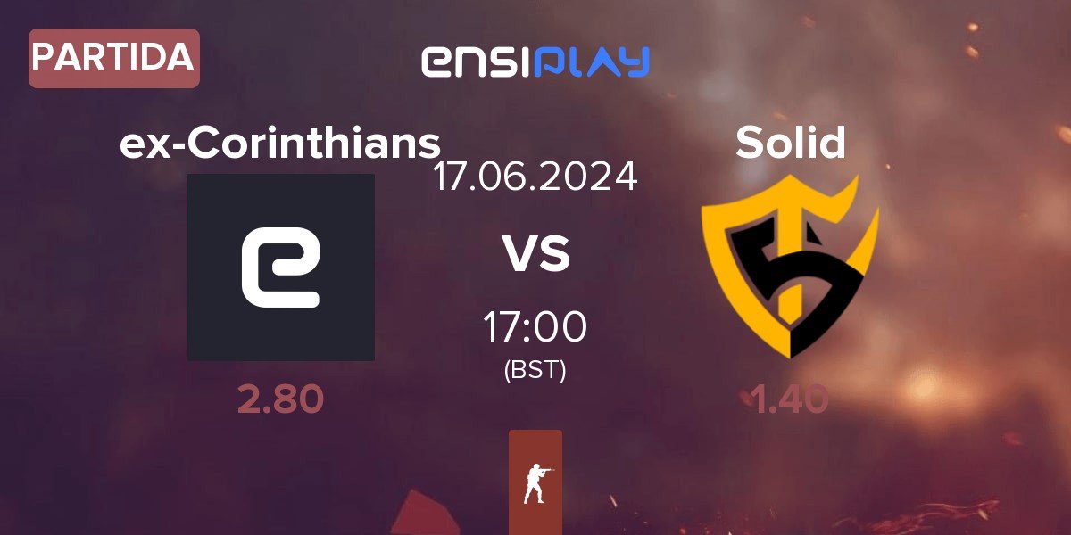 Partida ex-Corinthians ex-Cor vs Team Solid Solid | 17.06