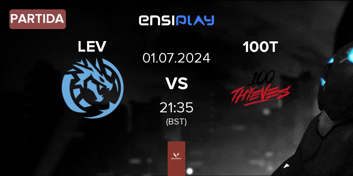 Partida Leviatán Esports LEV vs 100 Thieves 100T | 01.07