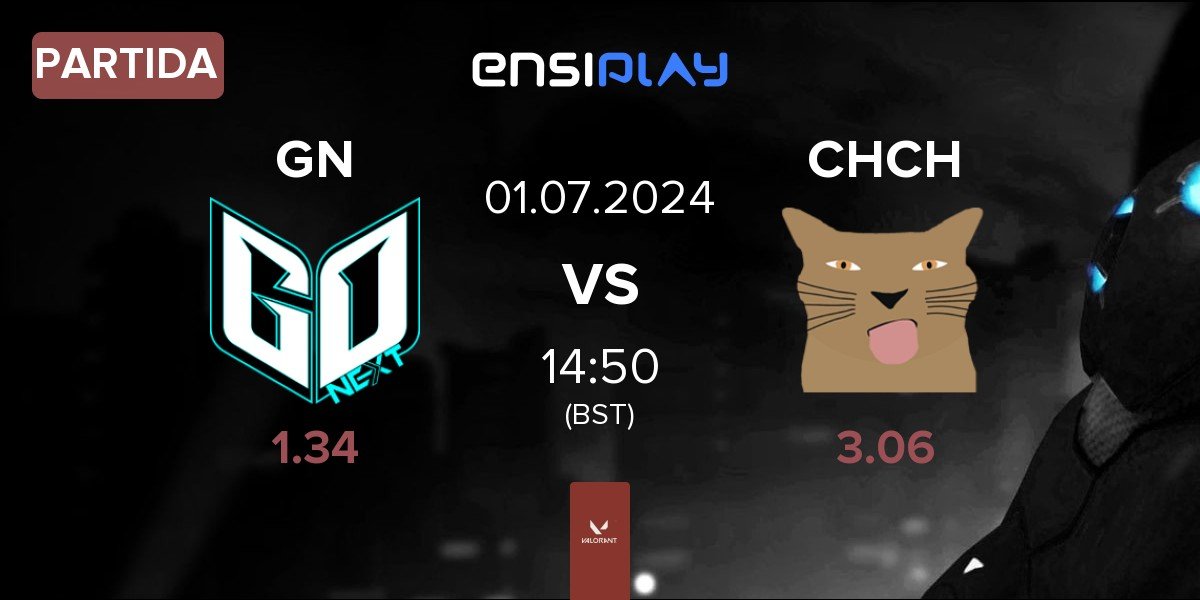 Partida GoNext Esports GN vs Chipi Chapa's CHCH | 01.07