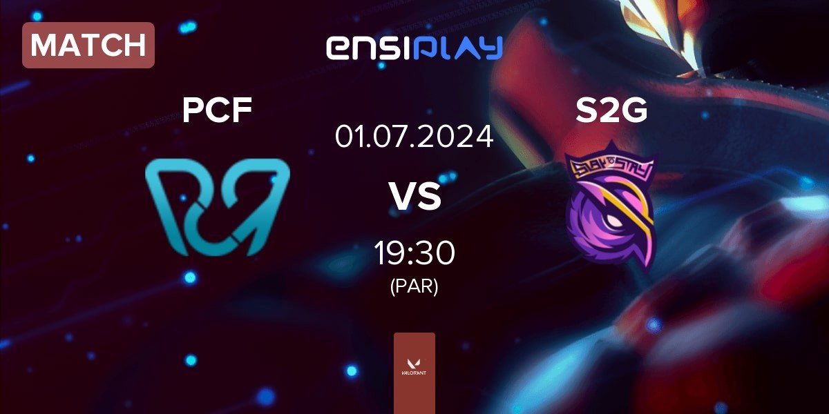 Match Pcific Esports PCF vs S2G Esports S2G | 01.07