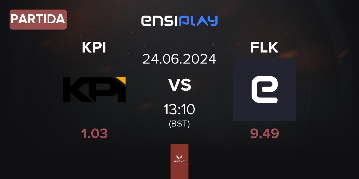 Partida KPI Gaming KPI vs FALKE ESPORTS FLK | 24.06