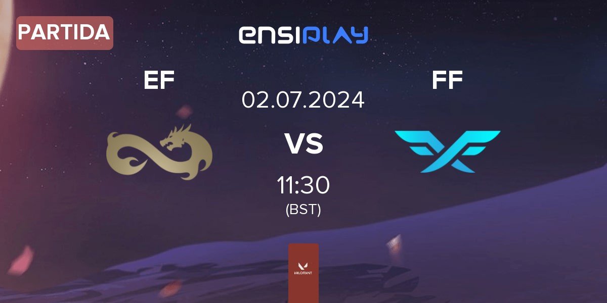 Partida Eternal Fire EF vs Fire Flux Esports FF | 02.07