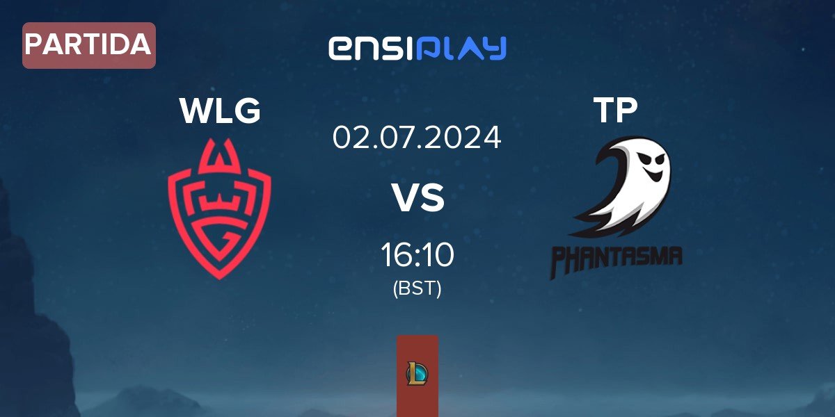 Partida WLGaming Esports WLG vs Team Phantasma TP | 02.07