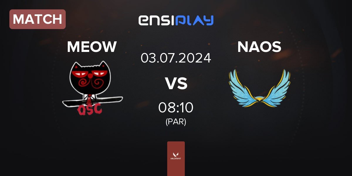 Match OLD STINKY CAT MEOW vs NAOS Esports NAOS | 03.07