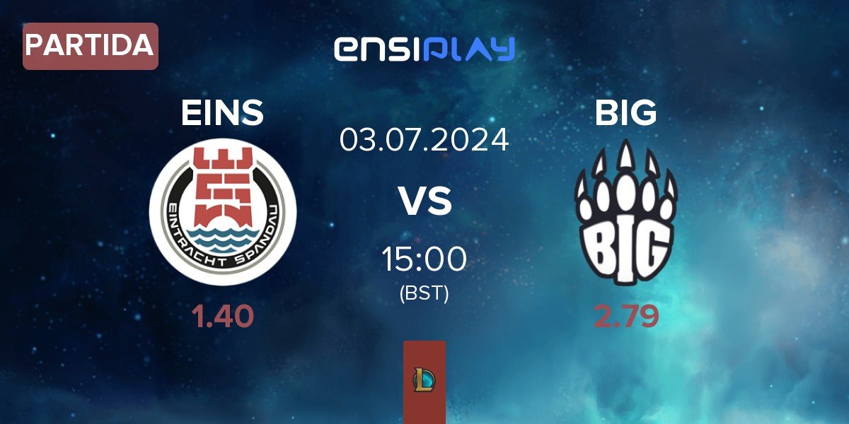 Partida Eintracht Spandau EINS vs BIG | 03.07