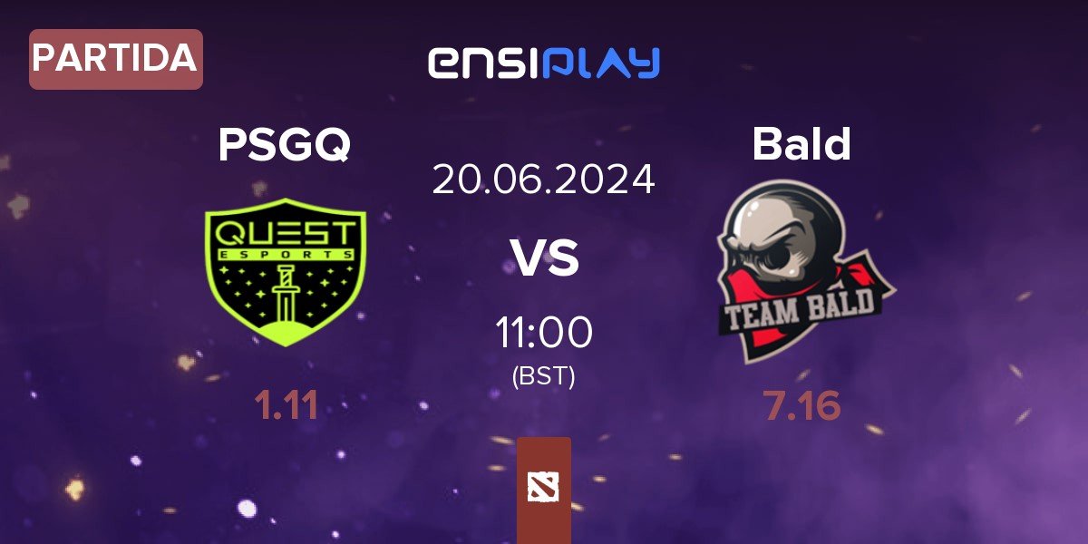 Partida PSG.Quest PSGQ vs Team Bald Reborn Bald | 20.06