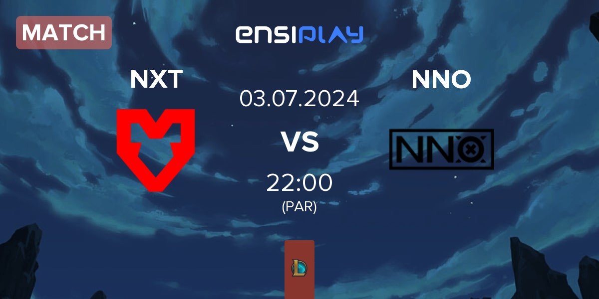 Match MOUZ NXT NXT vs NNO Prime NNO | 03.07