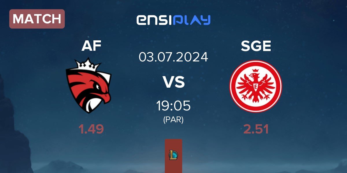 Match Austrian Force willhaben AF vs Eintracht Frankfurt SGE | 03.07