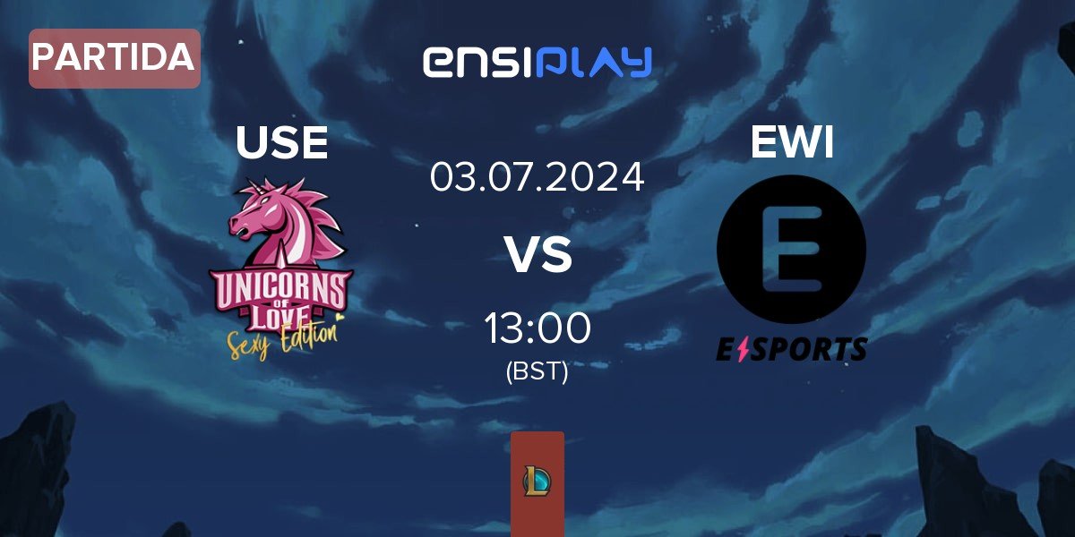 Partida Unicorns of Love Sexy Edition USE vs E WIE EINFACH E-SPORTS EWI | 03.07