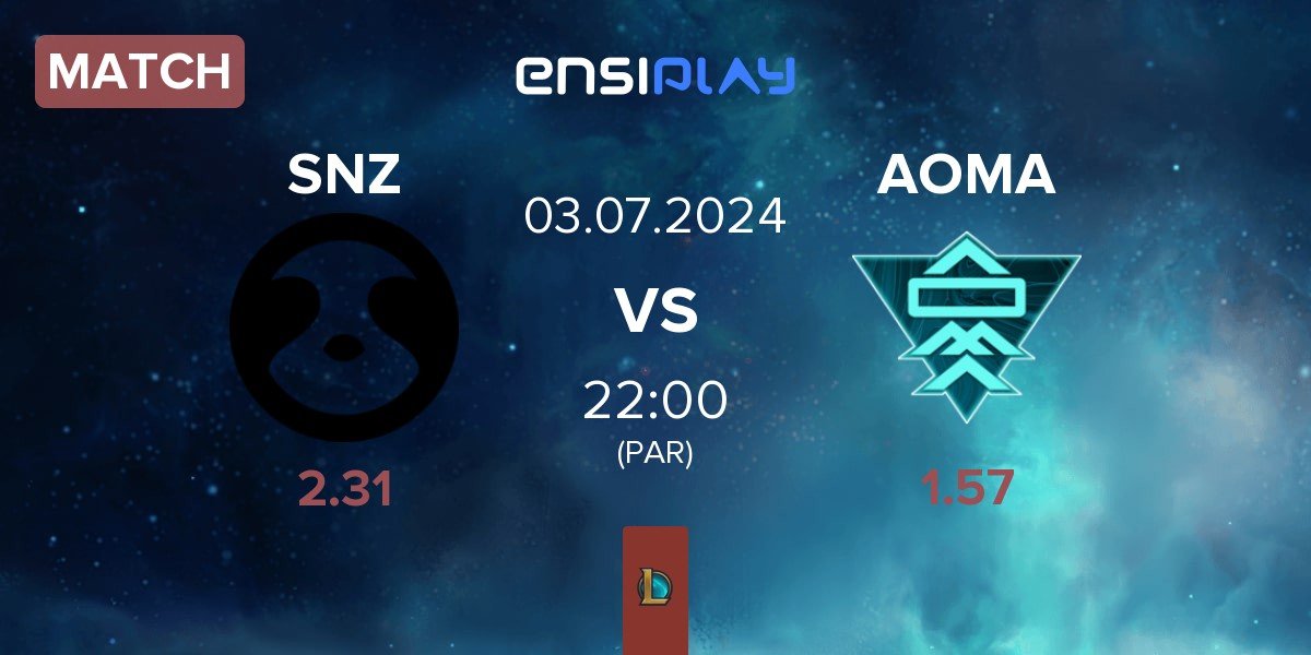 Match SNOOZE esports SNZ vs A One Man Army AOMA | 03.07