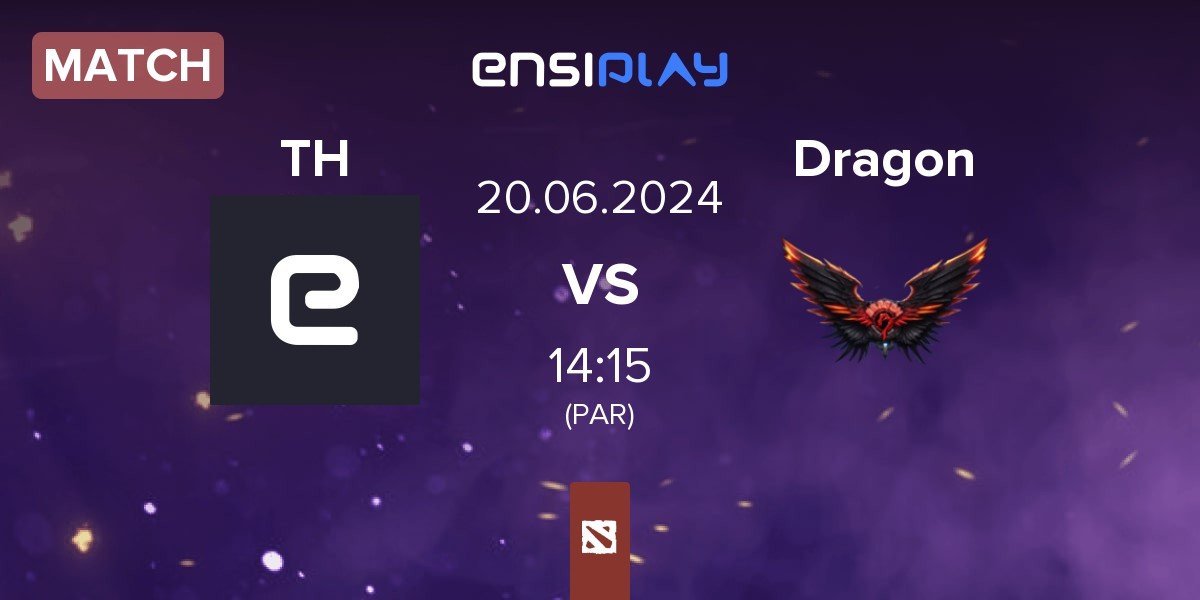 Match Team Hryvnia Hryvnia vs Dragon Esports Club Dragon | 20.06