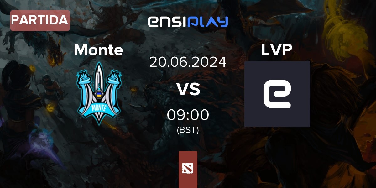 Partida Monte vs Level UP MarsBahis LVP | 20.06