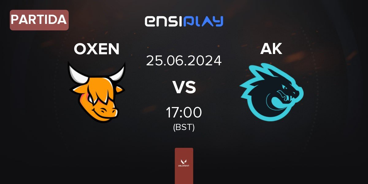 Partida OXEN vs All Knights AK | 25.06