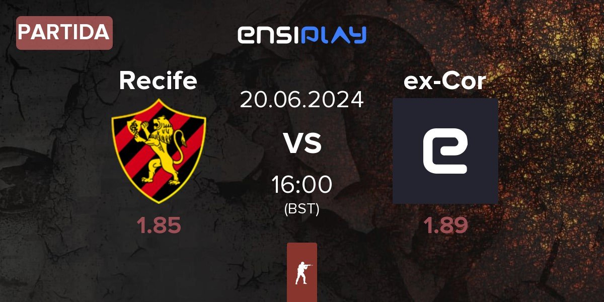 Partida eSports Recife SPORT vs ex-Corinthians ex-Cor | 20.06