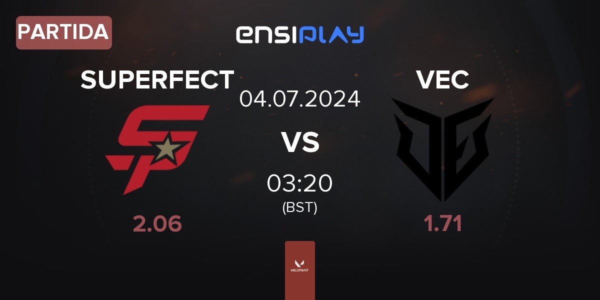 Partida SUPERFECT Esports SUPERFECT vs VEC | 04.07