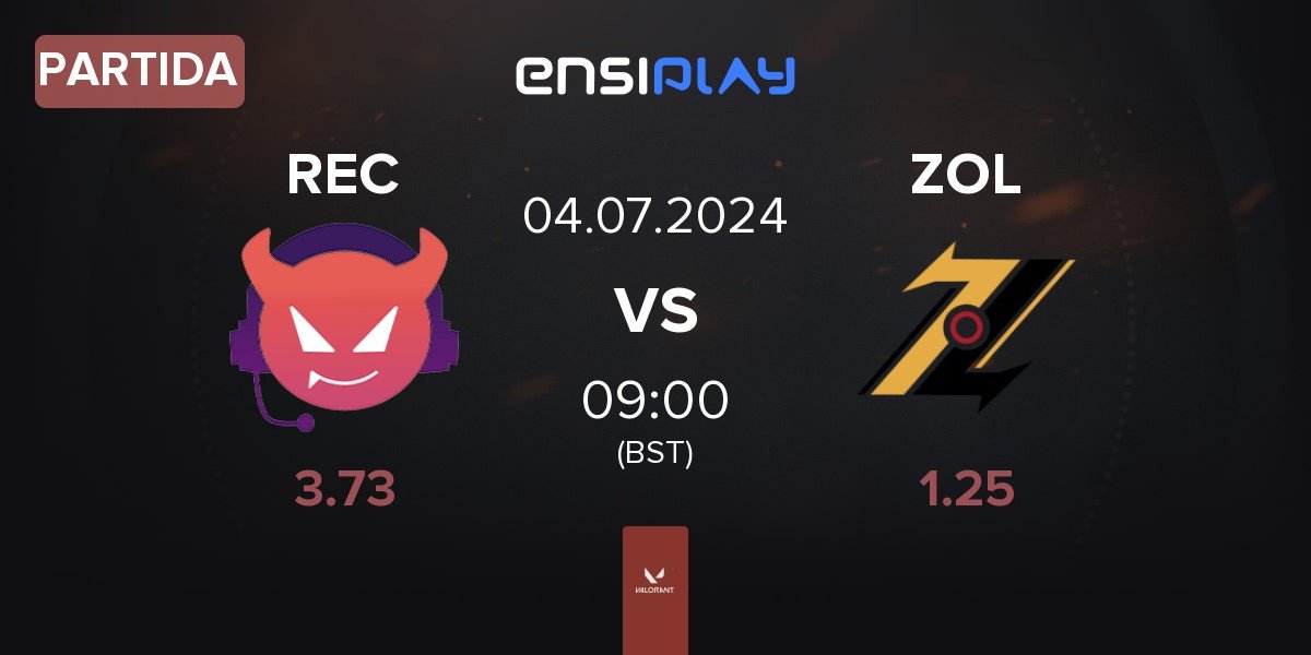 Partida Rank El Cuties REC vs ZOL Esports ZOL | 04.07