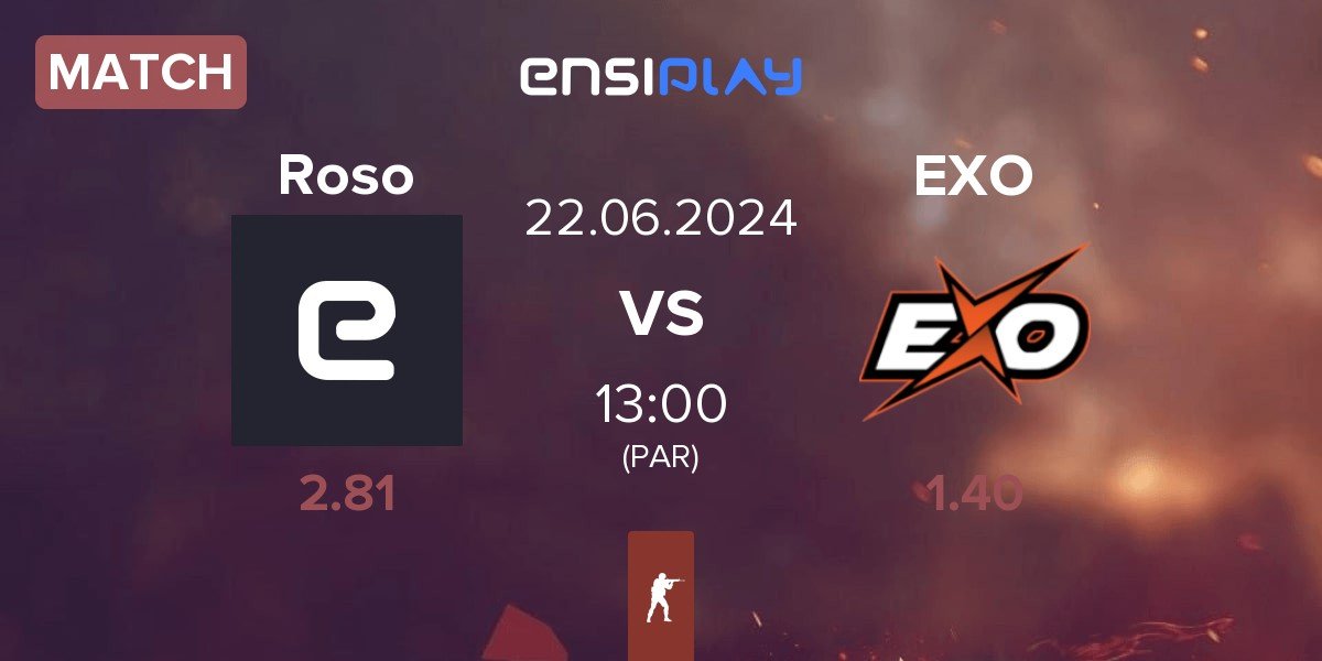 Match ROSOMAHA Rosomaha vs EXO Clan EXO | 22.06