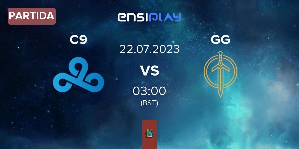 Partida Cloud9 C9 vs Golden Guardians GG | 22.07