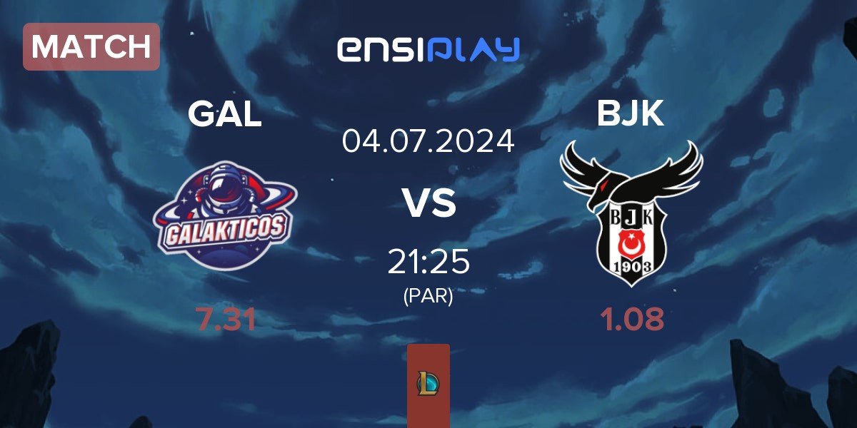 Match Galakticos GAL vs Besiktas Esports BJK | 04.07