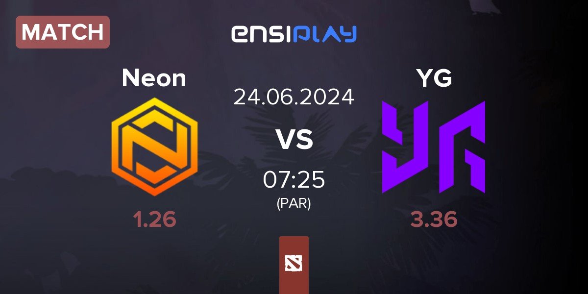 Match Neon Esports Neon vs Yangon Galacticos YG | 24.06