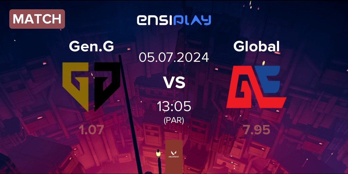 Match Gen.G Esports Gen.G vs Global Esports Global | 05.07