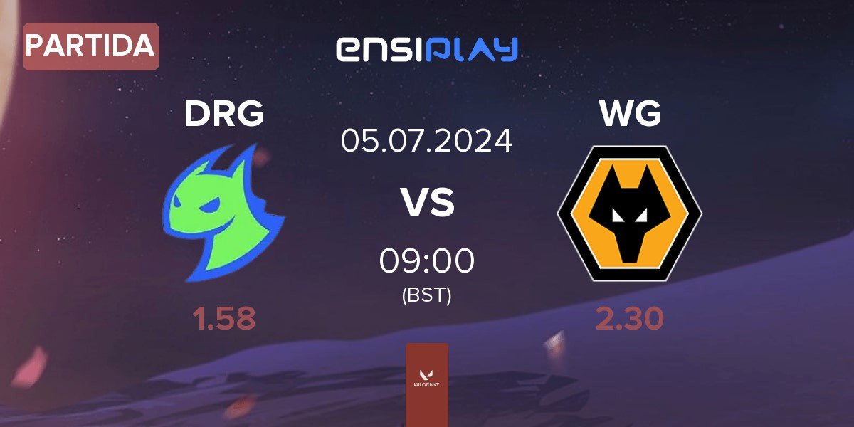 Partida Dragon Ranger Gaming DRG vs Wolves Esports WG | 05.07