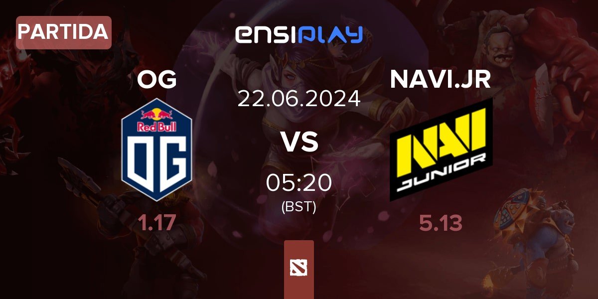 Partida OG vs Navi Junior NAVI.JR | 22.06