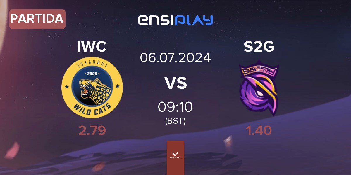 Partida Istanbul Wildcats IWC vs S2G Esports S2G | 06.07