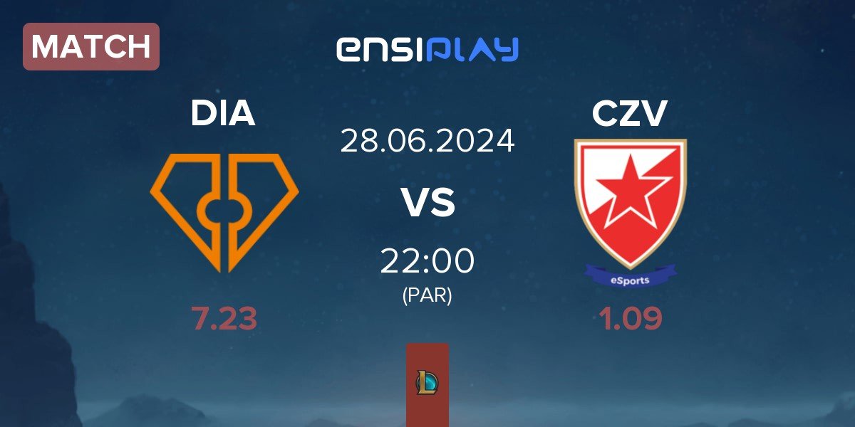 Match Diamant Esports DIA vs Crvena zvezda Esports CZV | 28.06