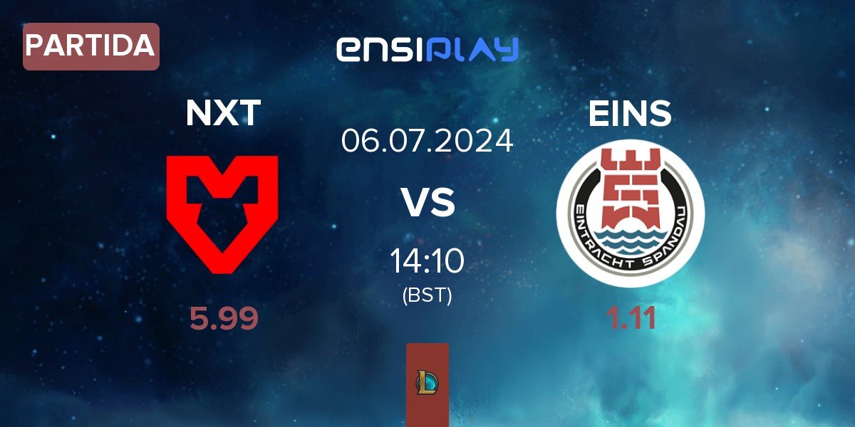 Partida MOUZ NXT NXT vs Eintracht Spandau EINS | 06.07