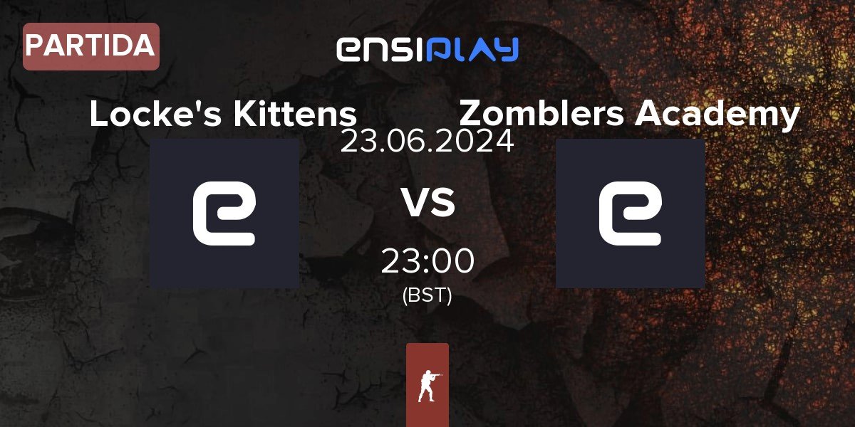 Partida Locke's Kittens vs Zomblers Academy | 23.06