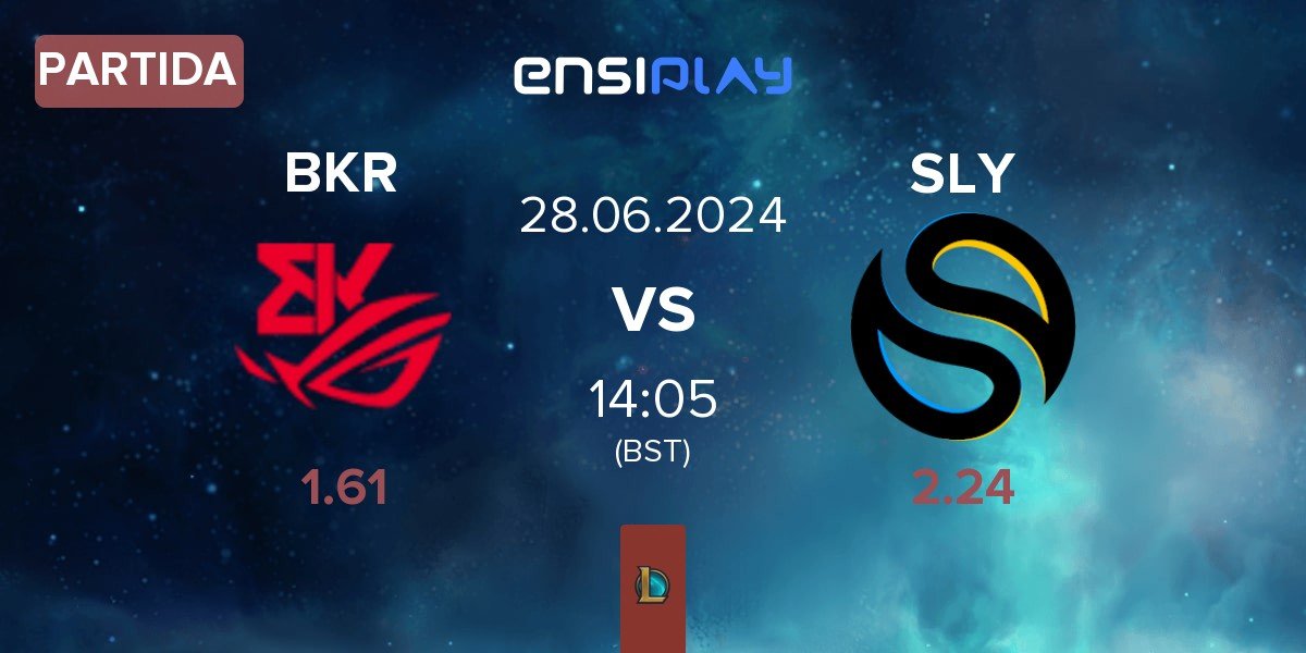 Partida BK ROG Esports BKR vs Solary SLY | 28.06