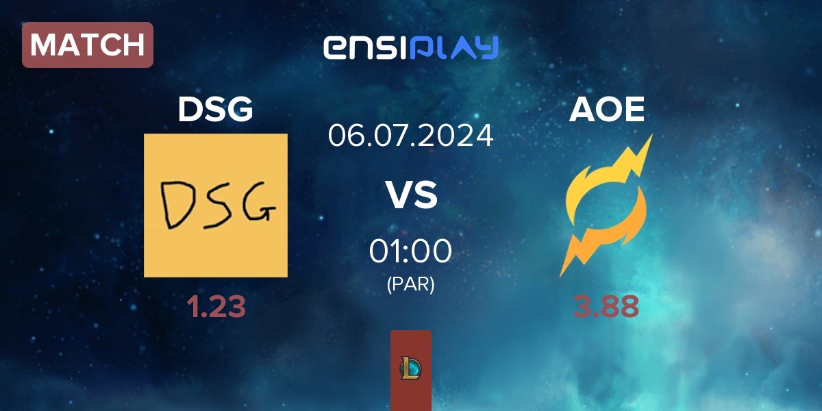 Match Disguised DSG vs Area of Effect Esports AOE | 06.07